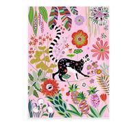 Djeco A&C Pósters para Colorear Colouring Gallery Salvajes