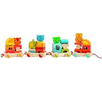 Djeco- Animals Juguetes de Desarrollo temprano, Color Mixto (DJ06315)