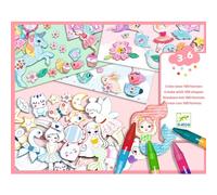 DJECO Crear con Formas niñas (38996), Multicolor, 1