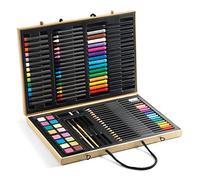 Djeco Caja grande de colores, 360 unidades, multicolor, 8 años, 1 paquete