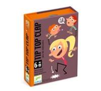 Djeco - Tip Top Clap, Juego de Cartas, Multicolor (DC5120)
