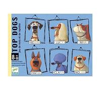 DJECO Top Dogs Juegos de Cartas, Multicolor (35099)