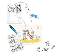 DJECO Crear con Formas Animales (38997), Multicolor, S (1)