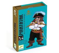 DJECO-DC5113 Pirata Juegos de cartasJuegos de cartasDJECOCartas Pirataka, Multicolor, M (36)