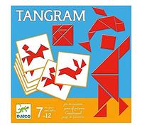 Djeco Juego Tangram DJ08470 Juego educativo Multicolor (15) a partir de 8 años