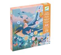 Djeco DJ09429 Coloring Tale Thumbellina