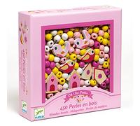 Djeco-Para niños Mayores: Cuentas y Joyas, Color Mixto (DJ09809)