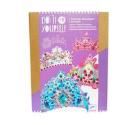Djeco Hacer It Yourself Princesa Diademas Kit - Niños Tiara Mosaico Manualidades