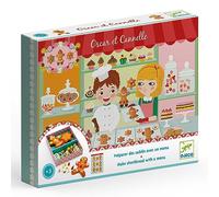 Djeco- Oscar & Cannelle Juego Imitación, Multicolor (DJE-6516)