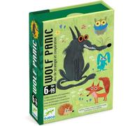DJECO Juego de Cartas - Pánico del Lobo