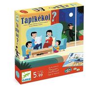 DJECO- Juego Tapikékoi Abeja, Flor Juguetes para apilar y Encajar, Color Rojo (38542)