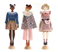 Djeco Juego La Moda de Lucille – Laboratorio de Moda multicolor para niños 7+