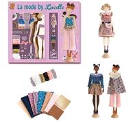Djeco La Moda Di LUCILLE Laboratorio de Moda - Juego multicolor para niños a partir de 7 años