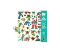 Djeco Pegatinas Robots