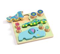 Djeco rompecabezas Puzz & Roll Bariolo - colorido rompecabezas juguetes