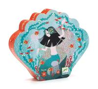 Djeco - Siluetas Rompecabezas - Señora de corazón