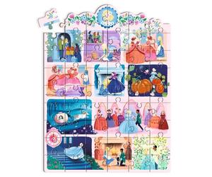 DJECO Story - Rompecabezas de Cenicienta, juego para niños a partir de 4 años, 54 piezas, color mixto