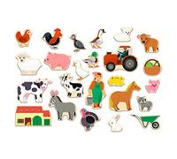 Djeco T&G- Pizarras de Dibujo magnética, Multicolor, Small (33127)