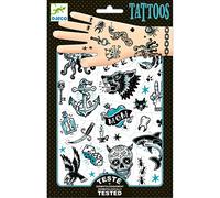 DJECO- Tatuajes Lado Oscuro (mín. 2 u temporales (DJ09594)