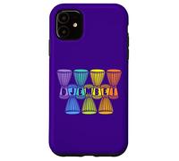 Djembe Arte con Tambores Africanos para LGBT Batería Gay Carcasa para iPhone 11