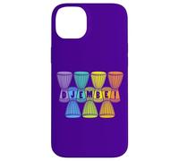 Djembe Arte con Tambores Africanos para LGBT Batería Gay Carcasa para iPhone 14 Plus