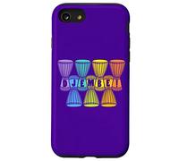 Djembe Arte con Tambores Africanos para LGBT Batería Gay Carcasa para iPhone SE (2020) / 7/8