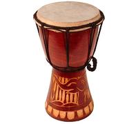 Djembe - Bongo tallado en tambor inspirado en África para principiantes de música para niños y adultos, también es una idea de regalo única