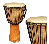djembé caoba barnizada carga África 60 cm Piel de cabra Diámetro 26 - 29 cm Drum Percussion