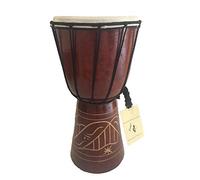 Djembe Drum Bongo Congo - Tambor de mano africano, tamaño mediano, 30,5 cm de alto, marca JIVE, sonido profesional