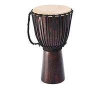 djembé fibra de vidrio metal efecto lacado 60 cm Piel de cabra Diámetro 29 cm carga ligera África Mundo Estimada Percussion