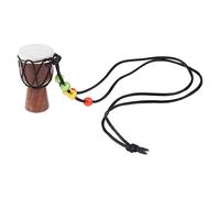 Djembe Percussion - Colgante de tambor de mano africano para aprender batería para principiantes, herramienta de iniciación
