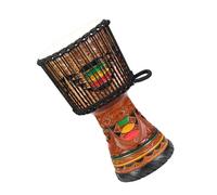 Djembé Profesional Actuación Escénica Para Adultos Tambor Africano De 13 Pulgadas Tambor Africano Indonesio De Piel De Cabra (Color : C)