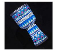 Djembé Profesional Instrumento De Percusión De Pandereta Africana De Piel De Cabra De Tambor Africano Hecho A Mano De 8 Pulgadas (Color : D)