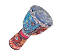 Djembé Profesional Tambor Africano De 10,5 Pulgadas, Tambor De Mano De Piel De Oveja ABS, Djembe Tradicional Con Hebilla De Correa De Metal (Color : C)