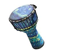 Djembé Profesional Tambor Africano De 8,5 Pulgadas, Tambor De Mano Para Adultos Principiantes Mejorado De Fibra De Carbono, Tambor Africano Tradicional (Color : C)