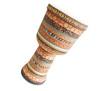 Djembé Profesional Tambor Africano Hecho A Mano De 9 Pulgadas, Tambor De Piel De Cabra, Instrumento De Tambor De Mano Africano Para Adultos Sin Afinación (Color : C)