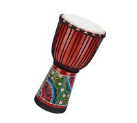 Djembé Profesional Tambor Africano Indonesio De Piel De Cabra Pintado De 8,5 Pulgadas Para Principiantes Para Practicar Pandereta Africana (Color : D)