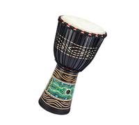 Djembé Profesional Tambor Africano Indonesio De Piel De Cabra Pintado De 8,5 Pulgadas Para Principiantes Para Practicar Pandereta Africana (Color : C)