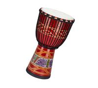 Djembé Profesional Tambor Africano Indonesio De Piel De Cabra Pintado De 8,5 Pulgadas Para Principiantes Para Practicar Pandereta Africana (Color : G)