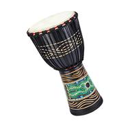 Djembé Profesional Tambor Africano Pintado Indonesio Estándar De 12 Pulgadas Para Principiantes Tambor Africano De Piel De Cabra (Color : B)