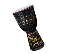 Djembé Profesional Tambor Africano Pintado Indonesio Estándar De 12 Pulgadas Para Principiantes Tambor Africano De Piel De Cabra (Color : A)