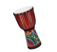 Djembé Profesional Tambor Africano Pintado Indonesio Estándar De 12 Pulgadas Para Principiantes Tambor Africano De Piel De Cabra (Color : C)