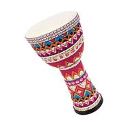 Djembé Profesional Tambor De Mano Adulto Del Tambor Africano De La Cabeza De La Piel De Oveja Del Cuerpo Ligero Del PVC 8-inch Con La Correa (Color : D)