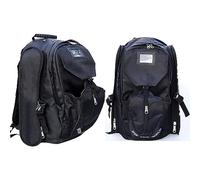 DJFOG Mochila para Patines de Hielo/en línea/sobre Ruedas Unisex de Gran Capacidad 1680D Oxford Impermeable Resistente al Desgaste Bolsas de Patinaje Transpirables para Llevar,Negro,34 * 20 * 46cm