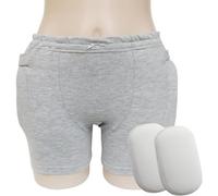 DJFOG Ropa interior protectora de cadera para personas mayores Prevención de lesiones por caídas Soporte de cadera transpirable y agradable para la piel,Women,M