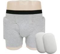 DJFOG Ropa interior protectora de cadera para personas mayores Prevención de lesiones por caídas Soporte de cadera transpirable y agradable para la piel,Men,M