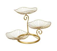 djgkENVQ Cesta de frutas, Fruit Basket Bowl Fruits Vegetable Holder 3 Layers Table Decoration