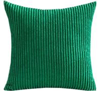 djgkENVQ Cojín Soporte Lumbar, 2 Piezas, Funda de cojín, Funda de Almohada, Funda de Almohada de Pana con Cremallera, Rayas ultrasuaves.(45 * 45cm)