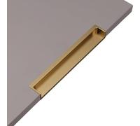 djgkENVQ Tiradores para cajones, Manijas ocultas, 1 pieza de gabinete for zapatos, hebilla incrustada oscura, mano Invisible(Champagne gold 200)