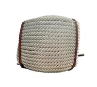 DJHGNFRDK Cuerda de poliéster, Cuerda Blanca Trenzada de poliéster de 3 Cabos, de 3/8 a 3/4 de Pulgada, de 10 a 60 m, for Trabajos de poda(3/4in,60m)